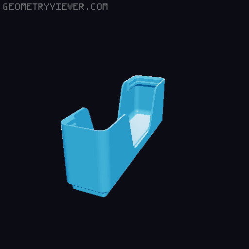 Gridfinity wall cutout collection 3D model thumbnail
