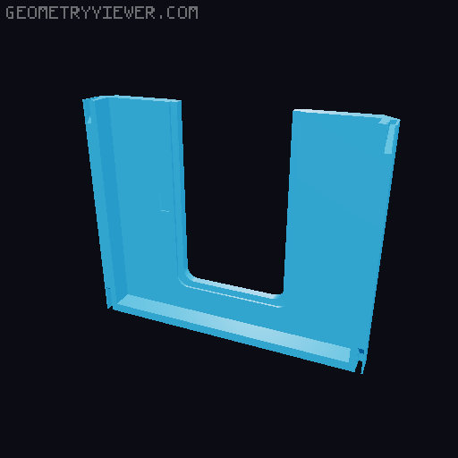 AFA - Galaxy - 4.5" Scale - Corridors - Concentric and Radial 3D model thumbnail