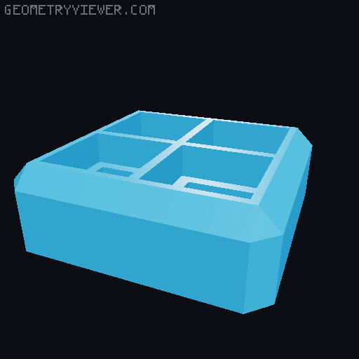 Fidget Key MX: Tetris Edition 3D model thumbnail