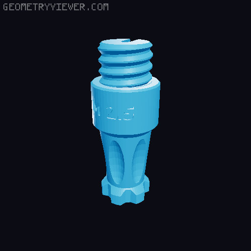 Allen Screwdriver 3D model thumbnail