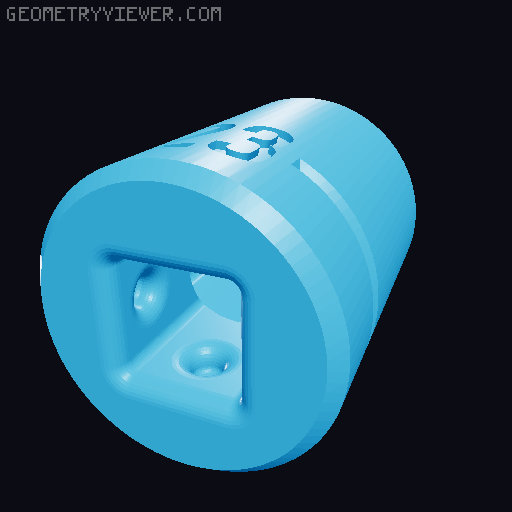 1/2" Drive Metric Sockets (3.5-25) 3D model thumbnail