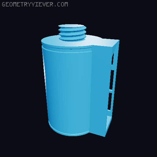 Build Your Own Lightsaber, Parts Collection 1 3D model thumbnail