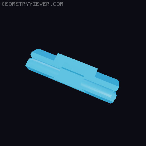 Factorio Transport Belts Standard Grid and Endcap 3D model thumbnail