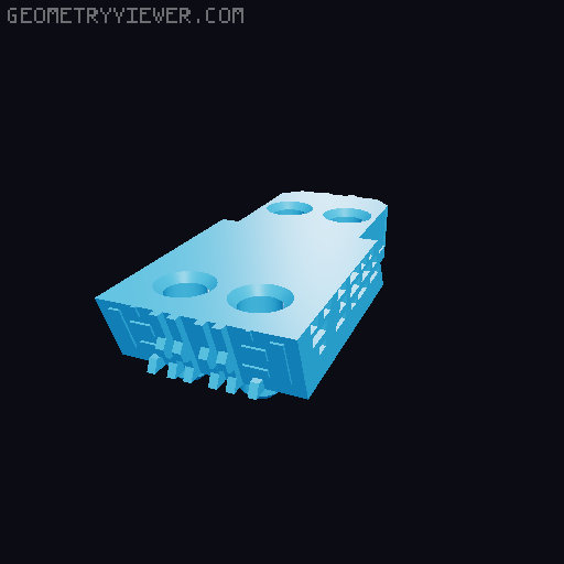 X-303 MMU Parts 3D model thumbnail