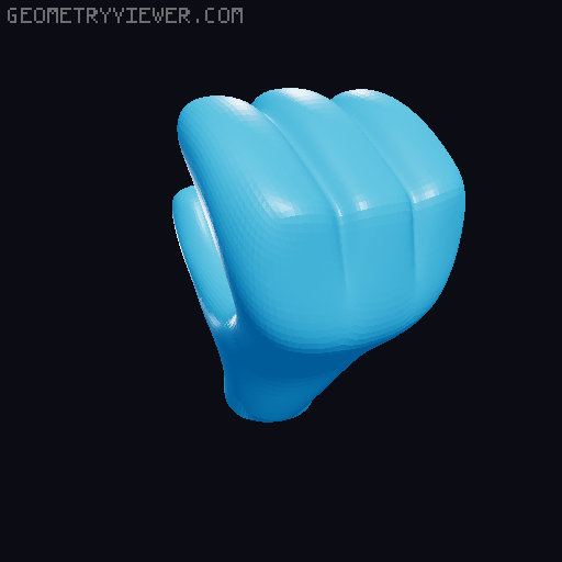 Elmer Fudd 3D model thumbnail