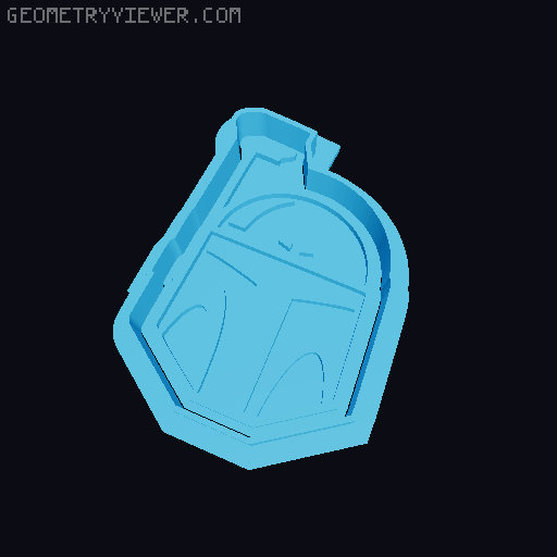 Star Wars - cookie cutter set 3D model thumbnail