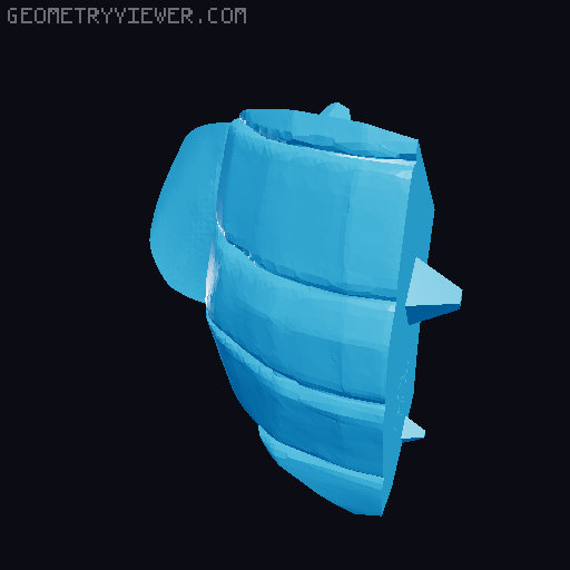 Toothless 3D model thumbnail