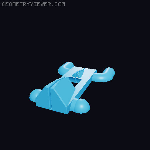 Sy's Peglock - Parametric Pegboard Attachment. 3D model thumbnail