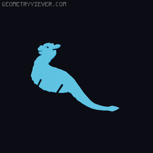 Tauntaun Kit Card 3D model thumbnail
