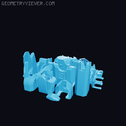 200% Dummy 13 Modified 3D model thumbnail