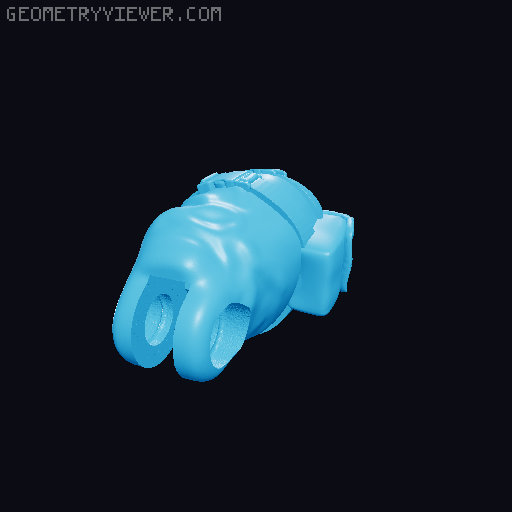 Wolf Pack – 3.75" O-Ring Action Figure STL (Rise of Nexus) 3D model thumbnail