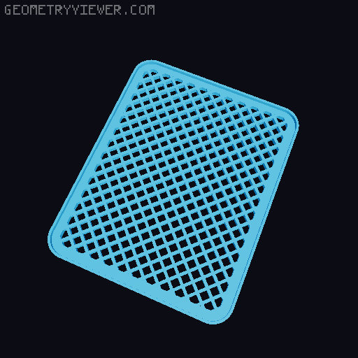Stackable Storage Caddies 3D model thumbnail