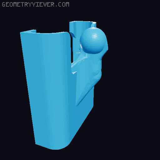 Elegoo Neptune 4 Plus / Max Spine WITH OPTIONS! 3D model thumbnail
