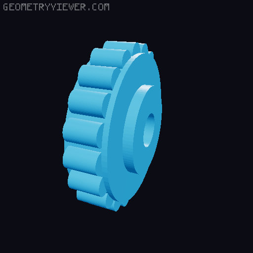 Circular Knitting Machine (CSM) 3D model thumbnail