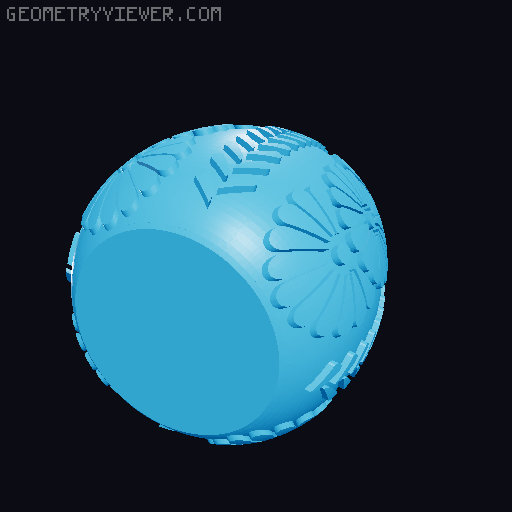 Easter Egg - with tea light 3D model thumbnail