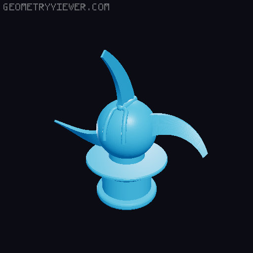 AFA - Galaxy - 4.5" Scale - Word's Quarters 3D model thumbnail
