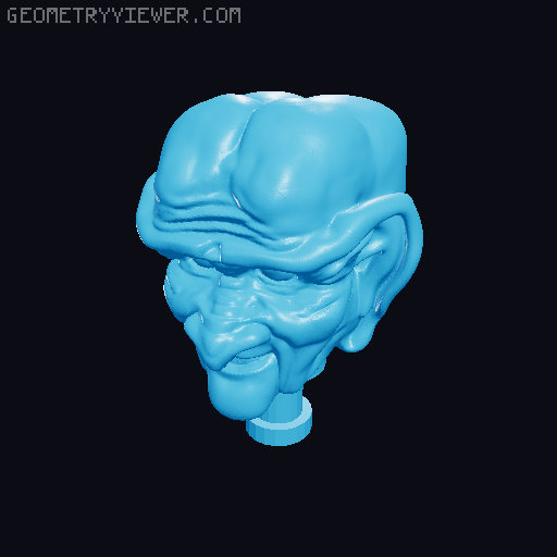 Ishka Figure head- Star Trek DS9 3D model thumbnail