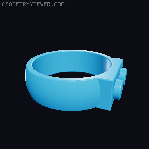 The Brick Ring of Creativity 3D model thumbnail