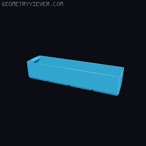 Small Parts Assortment System 3D model thumbnail