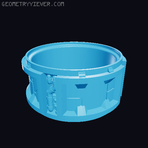 Reactor Ferrum Secundus 3D model thumbnail