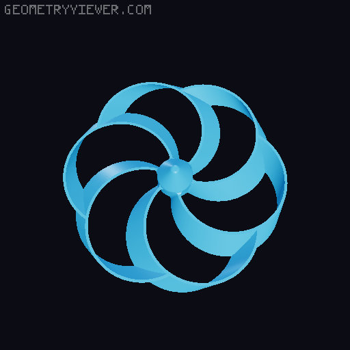 Toroidal Propeller Pack 3D model thumbnail