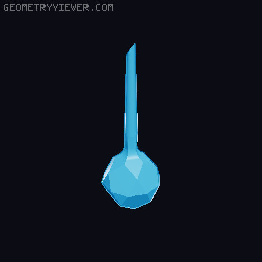 Self Watering Plant Bulb (several sizes) 3D model thumbnail