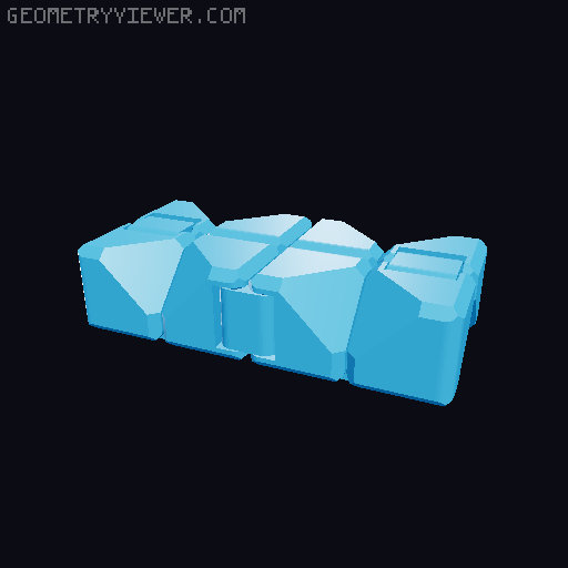 Fidget Cube 3D model thumbnail