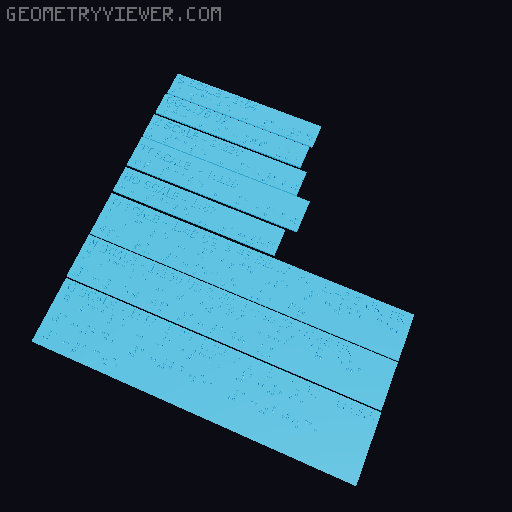 MODEL RAILROAD SCALE REFERENCE GUIDE WITH BRAILLE 3D model thumbnail