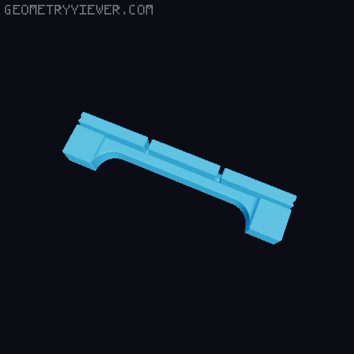 AMS Stand with brace mod 3D model thumbnail