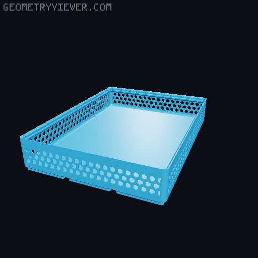 Gridfinity Hex Bins all sizes 3D model thumbnail