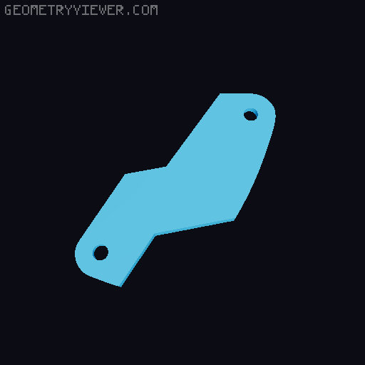 Folding Karambit with utility blade 3D model thumbnail