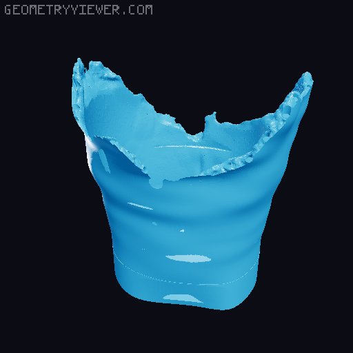 Iron Lung Bucket (Color Separated) 3D model thumbnail