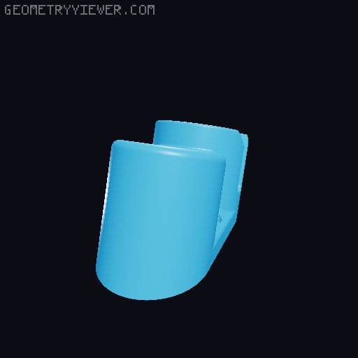 Sillybutts Breacher Star Wars inpired barrel shroud and muzzle 3D model thumbnail
