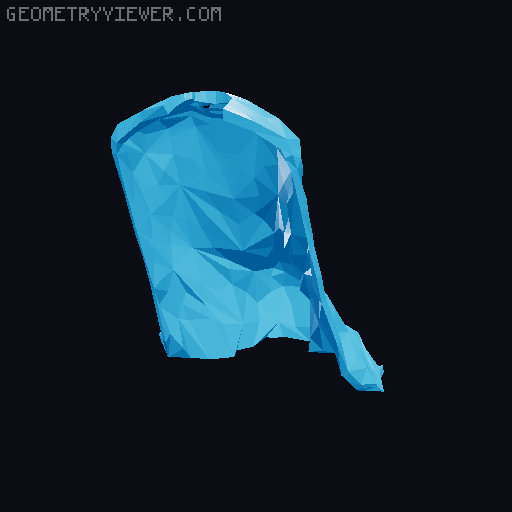 LowPoly Darth Vader Pen Holder 3D model thumbnail