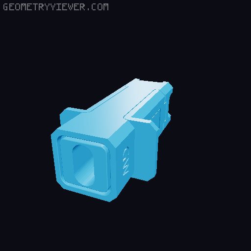 Controller and headset holder 3D model thumbnail