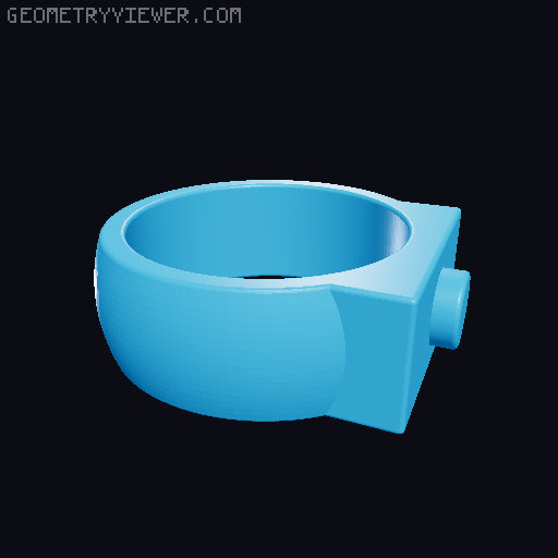 The Brick Ring of Creativity 3D model thumbnail