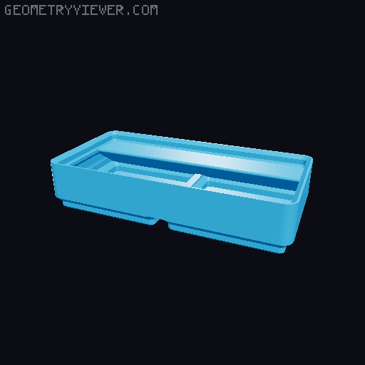 Gridfinity cups height 2 (18mm) collection 3D model thumbnail
