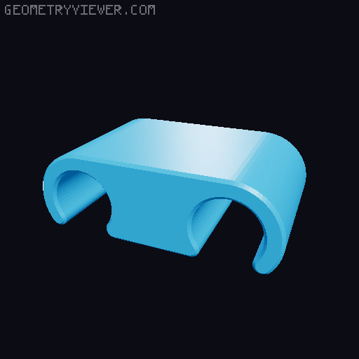 Watercooling / Radiator hose clamps 3D model thumbnail