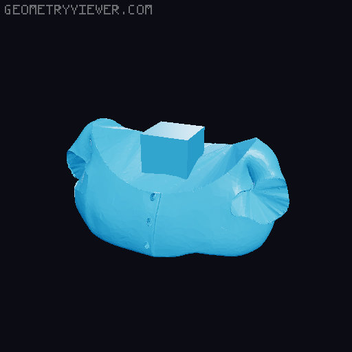 Cartman MultiPart  3D model thumbnail
