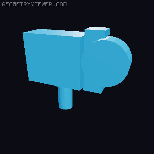 40mm frame parts 3D model thumbnail