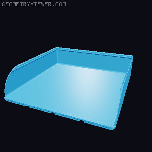 Gridfinity rouded bins collection all sizes 3D model thumbnail