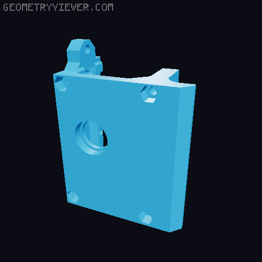 Drilling machine 3D model thumbnail