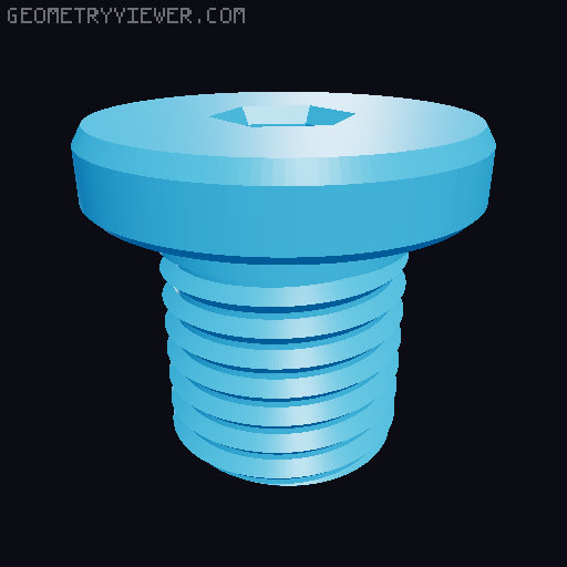 Fully Printable Swiveling, Locking Caster 3D model thumbnail