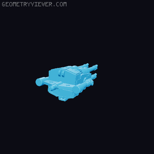 Millennial Falcon 2.0 - millennium falcon fan model 3D model thumbnail