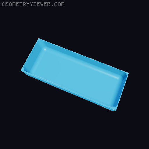 Modular Drawer Organizer Remix 3D model thumbnail