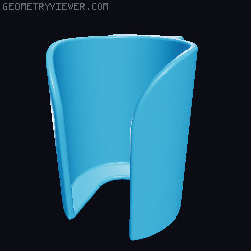 Multiboard bottle holders with Multipoint connector rails 3D model thumbnail