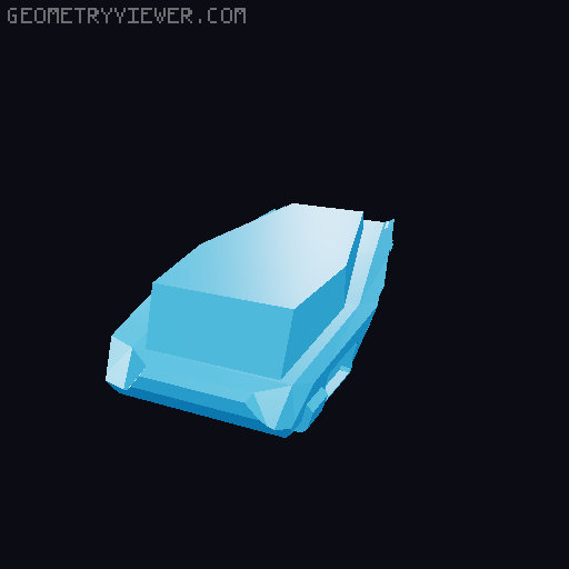 Sci-fi Battleship/Carrier  3D model thumbnail