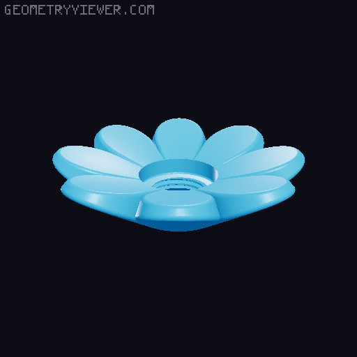 Springy Flower Collection Update 3D model thumbnail
