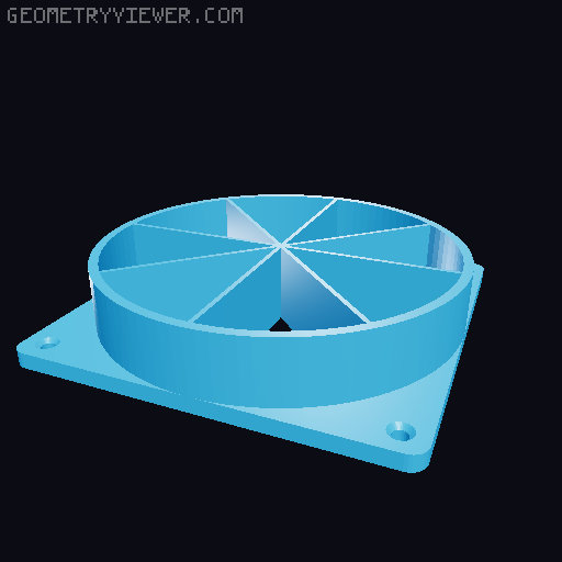 Flashforge Adventurer 5M Enclosure Heater 3D model thumbnail