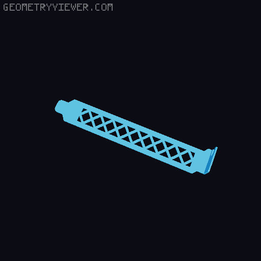 PCI/PCI-E Slot Covers - 10 Designs 3D model thumbnail